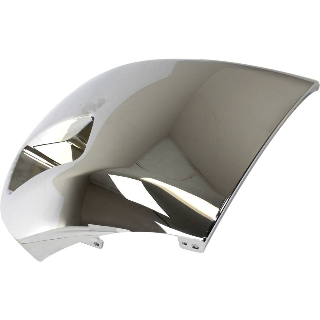 GM TRUCKS & VANS SILVERADO/PU 1500 (CHEVY) FRONT BUMPER END LEFT (Driver Side) CHROME (W/FOG) **CAPA** OEM#20985757 2012-2013 PL# GM1004156C