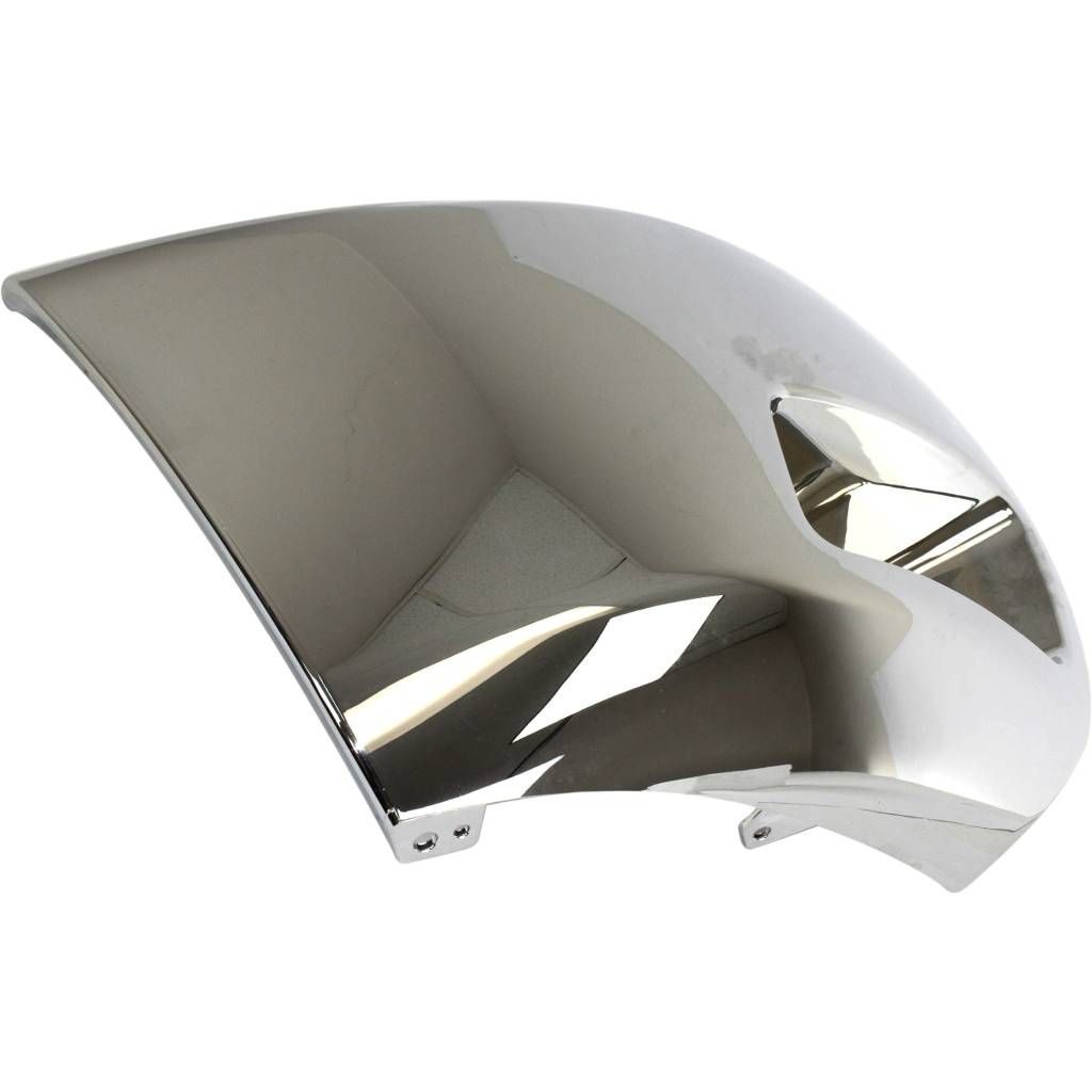 GM TRUCKS & VANS SILVERADO/PU 1500 (CHEVY) FRONT BUMPER END RIGHT (Passenger Side) CHROME (W/FOG) OEM#20985758 2012-2013 PL# GM1005156