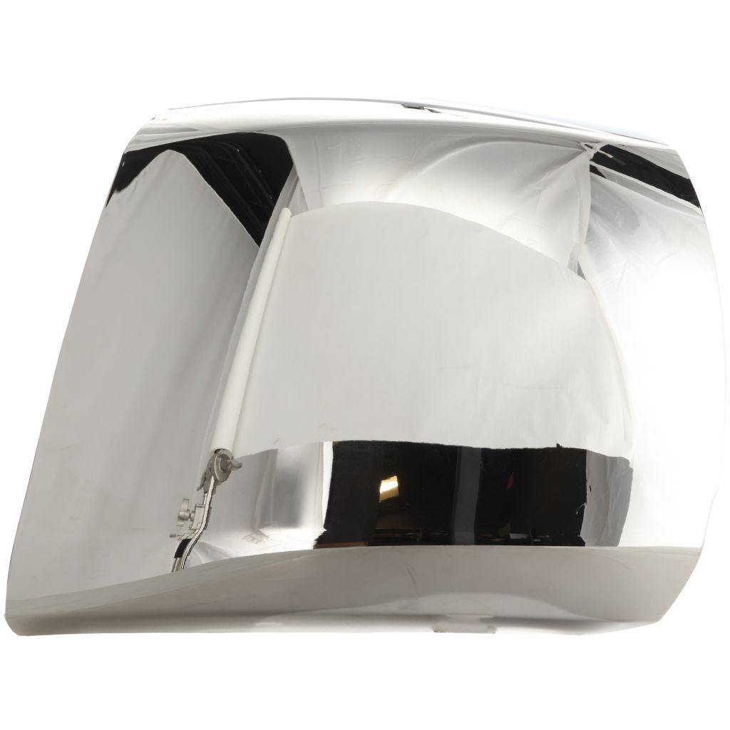 GM TRUCKS & VANS SILVERADO/PU 2500/3500 (CHEVY) FRONT BUMPER END LEFT CHROME (WO/FOG) OEM#15839253 2007-2010 PL# GM1016107