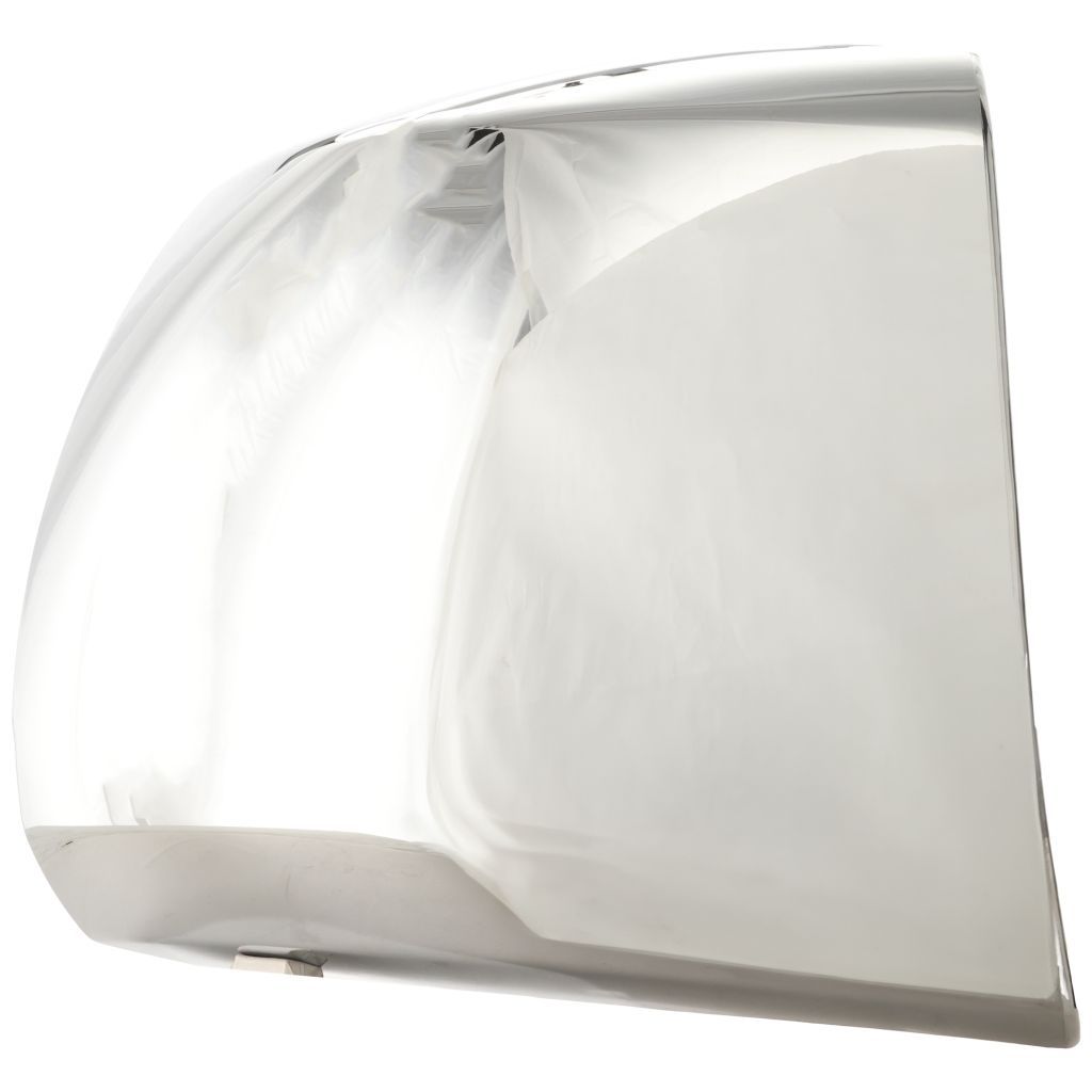 GM TRUCKS & VANS SILVERADO/PU 2500/3500 (CHEVY) FRONT BUMPER END RIGHT CHROME (WO/FOG) OEM#15839254 2007-2010 PL# GM1017107