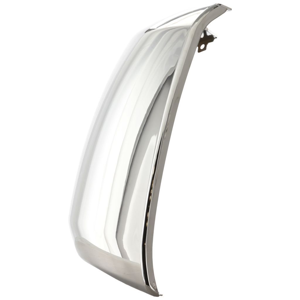 GM TRUCKS & VANS SILVERADO/PU 2500/3500 (CHEVY) FRONT BUMPER END RIGHT CHROME (WO/FOG) OEM#15839254 2007-2010 PL# GM1017107