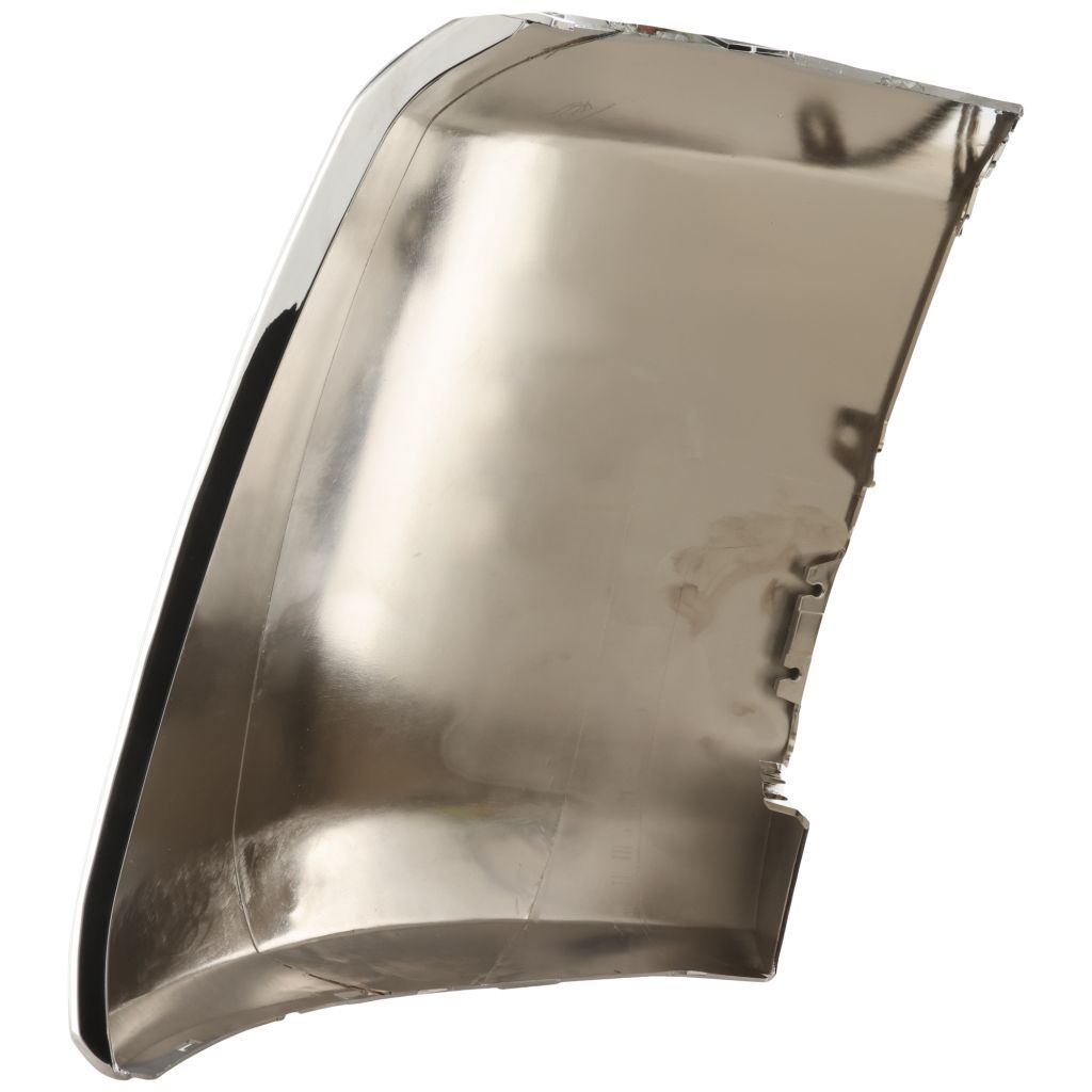 GM TRUCKS & VANS SILVERADO/PU 2500/3500 (CHEVY) FRONT BUMPER END RIGHT CHROME (WO/FOG) OEM#15839254 2007-2010 PL# GM1017107
