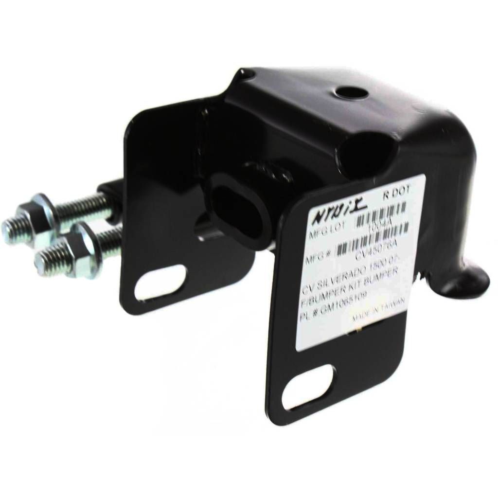 GM TRUCKS & VANS SILVERADO/PU 1500 (CHEVY) FRONT BUMPER BRACKET KIT RIGHT (Passenger Side)=LH (FRAME) OEM#15791866 2007-2013 PL# GM1065109