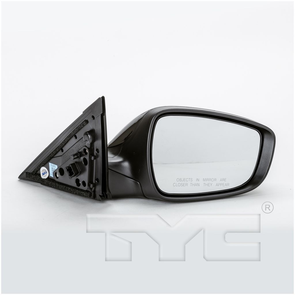 HYUNDAI VELOSTER DOOR MIRROR RIGHT (Passenger Side) PWR/HTD(WO/SIGNAL)(TEXT BASE) OEM#876202V310 2012-2017 PL# HY1321185