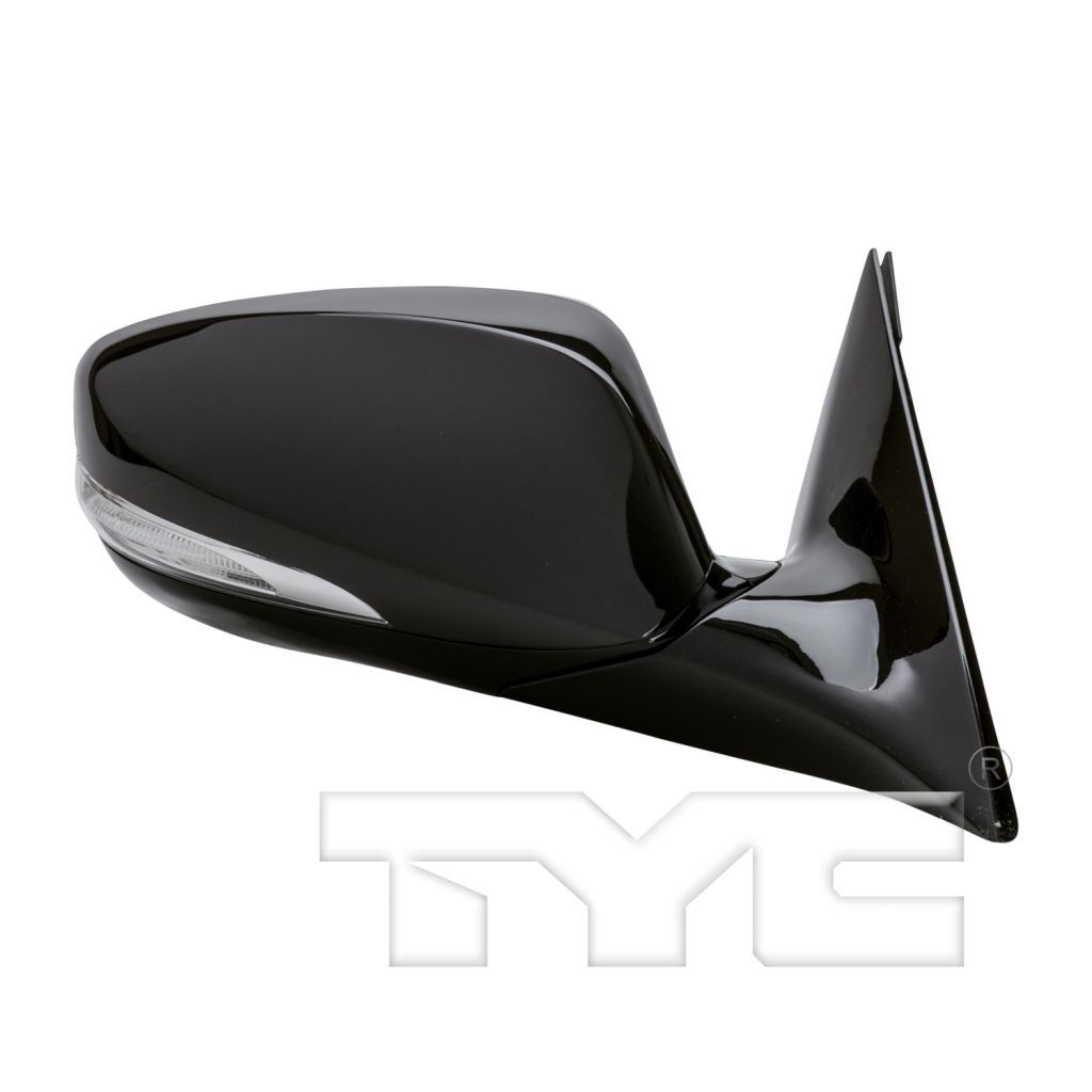 HYUNDAI VELOSTER  DOOR MIRROR RIGHT (Passenger Side) PWR/HTD (W/SIGNAL)(SMOOTH BASE) OEM#876202V350-PFM 2012-2017 PL# HY1321195