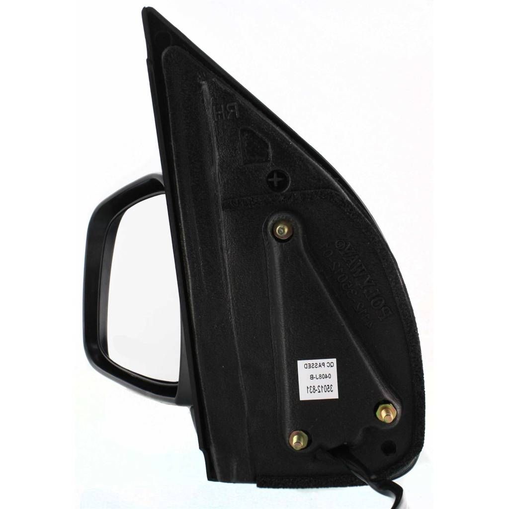 NISSAN(DATSUN) XTERRA DOOR MIRROR LEFT (Driver Side) POWER/ NOT HEATED (TEXT-BLK) OEM#963029BC9B-PFM 2005-2015 PL# NI1320153