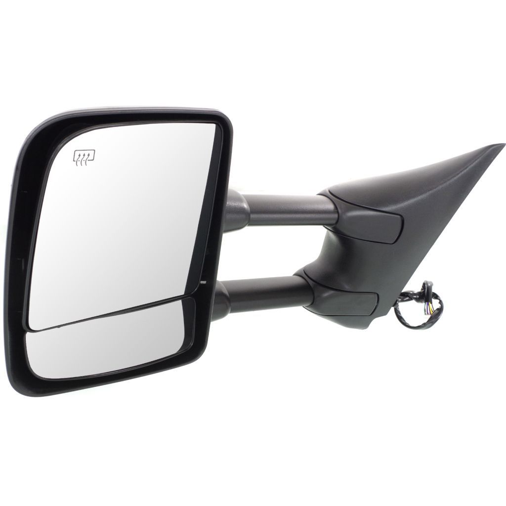 NISSAN TITAN  DOOR MIRROR LEFT (Driver Side) PWR/HTD (CHROME CVR)(W/DUAL ARM/MEMORY)(LE/SL) OEM#96302ZR30E 2004-2015 PL# NI1320204