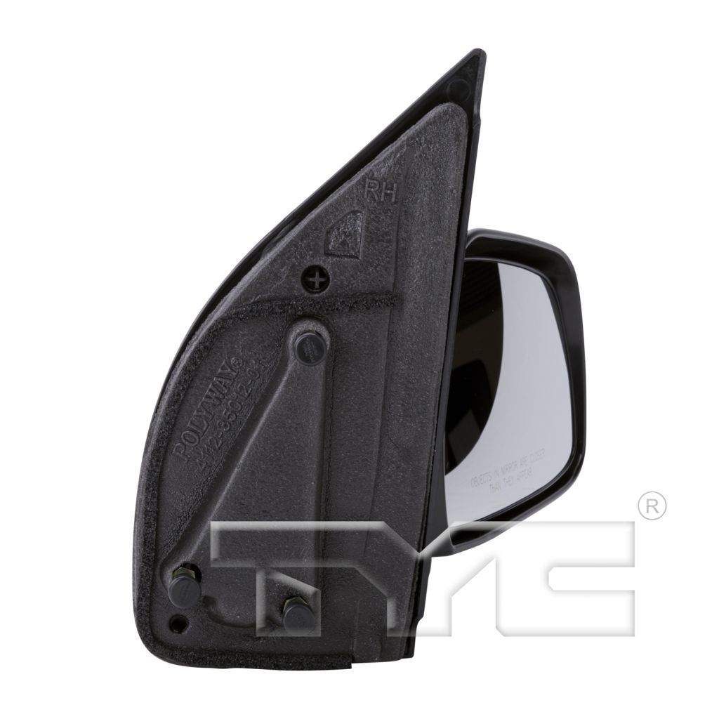 NISSAN(DATSUN) FRONTIER DOOR MIRROR RIGHT (Passenger Side) MANUAL (XE/SE) OEM#963019BC9A 2005-2021 PL# NI1321154