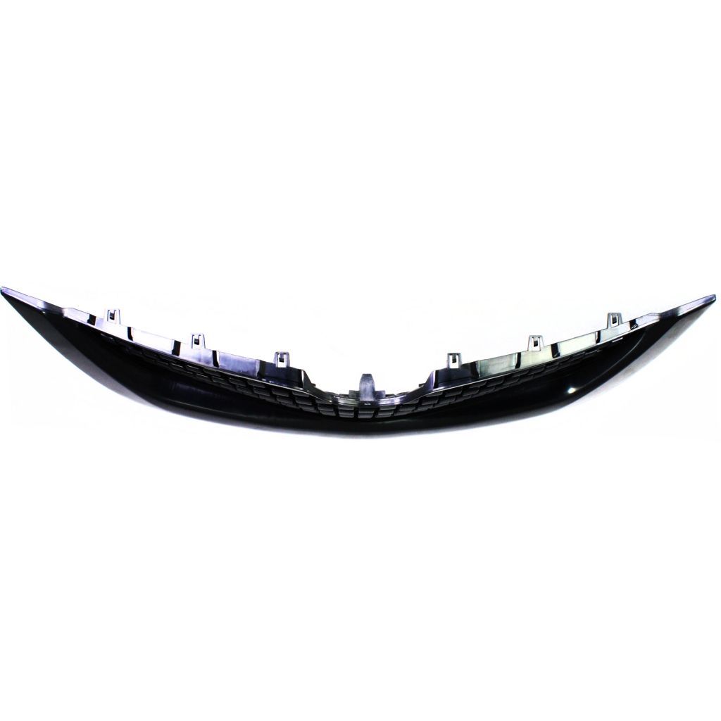TOYOTA YARIS SEDAN GRILLE UPPER BLACK OEM#5311152580C0 2009-2012 PL#TO1200328