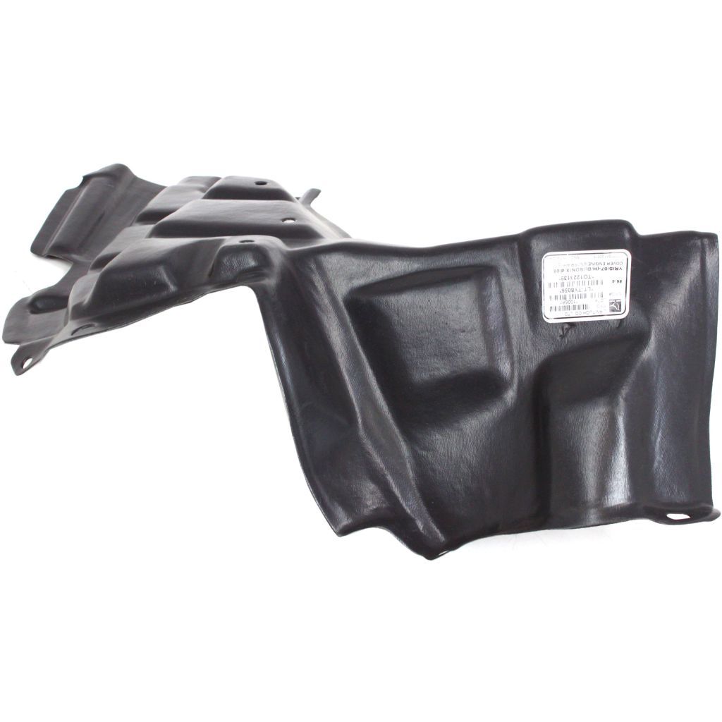 TOYOTA YARIS HATCHBACK(3/5DOORS) (07-08 3DOORS) FRONT SPLASH SHIELD RIGHT (Passenger Side) (ENG UNDER CVR) OEM#5144152250 2007-2011 PL# TO1228139