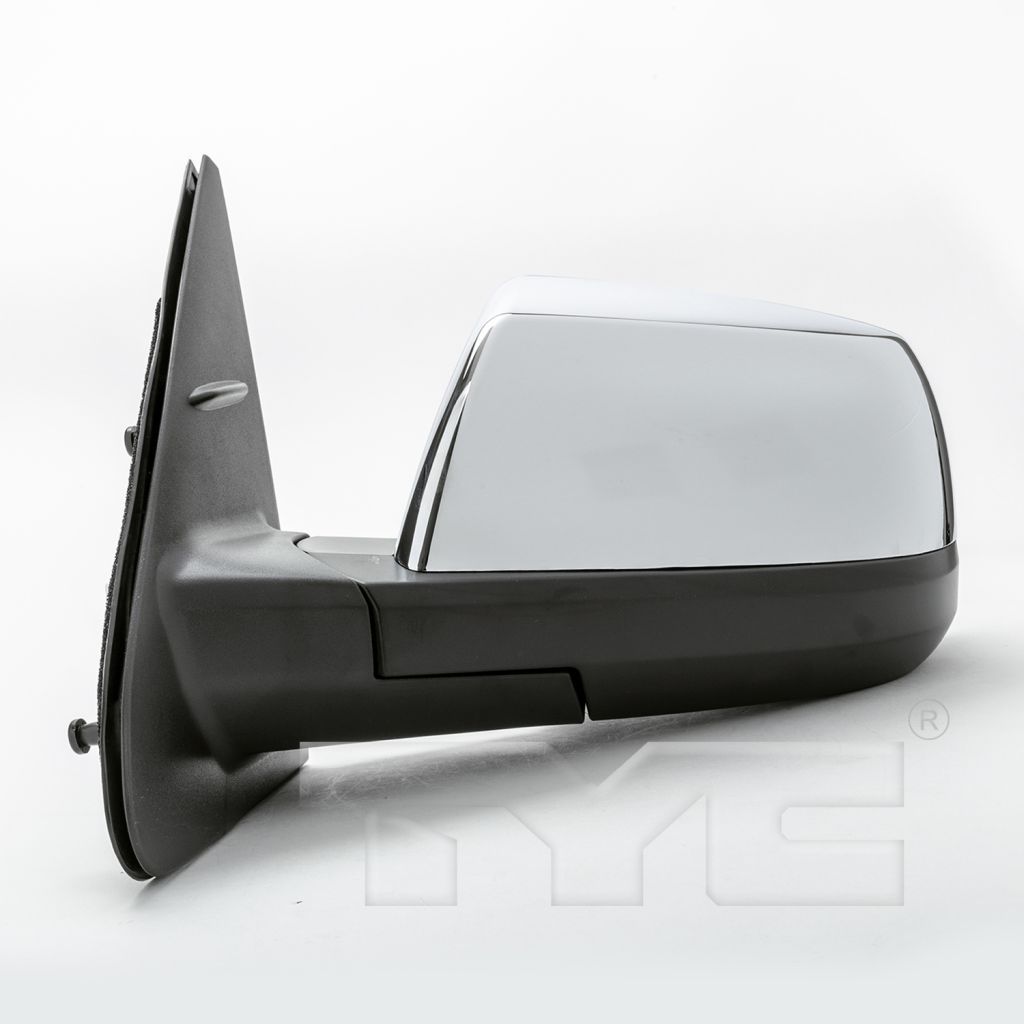 TOYOTA TUNDRA DOOR MIRROR LEFT (Driver Side) PWR/HTD/M-FOLD (WO/TOW)(CHR CVR)(WO/BLIND DETECT) OEM#879400C490 2014-2021 PL# TO1320304