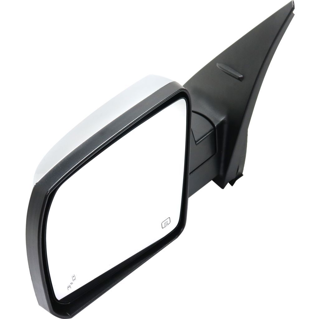 TOYOTA TUNDRA DOOR MIRROR LEFT (Driver Side) PWR/HTD/M-FOLD (WO/TOW)(CHR CVR)(W/ BLIND DETECT) OEM#879400C430 2014-2021 PL# TO1320305