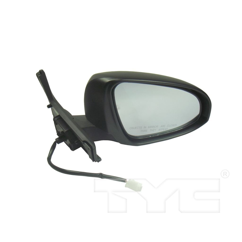 TOYOTA PRIUS C (1.5L) DOOR MIRROR RIGHT (Passenger Side) PWR/NON-HTD/SIGNAL (PTM CVR) OEM#8791052E10-PFM 2012-2019 PL# TO1321297