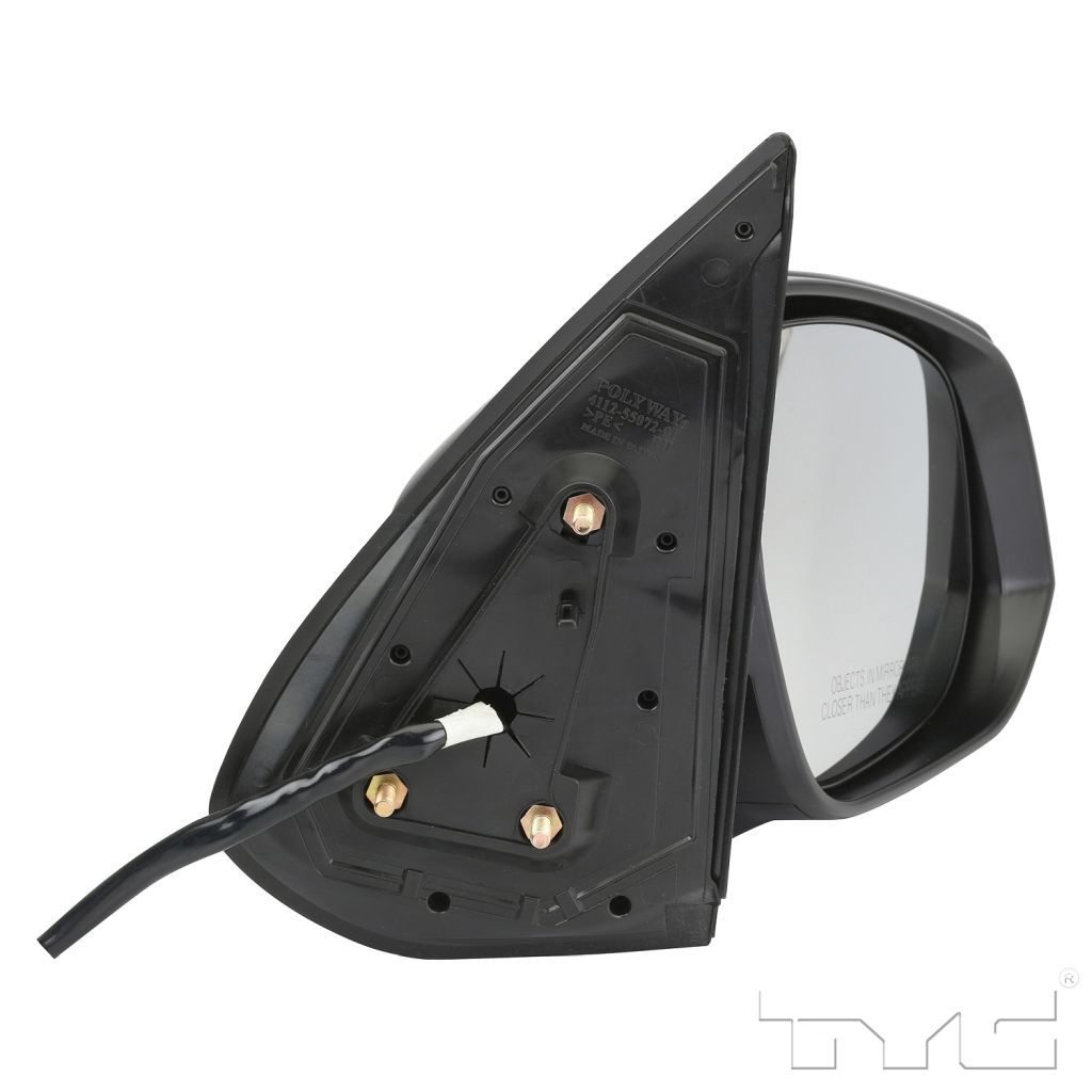 TOYOTA TACOMA DOOR MIRROR RIGHT (Passenger Side) PWR/HTD/SIGNAL (W/BSD)(MAN-FOLD)(BLK CVR) OEM#8791004240-PFM 2016-2023 PL# TO1321350