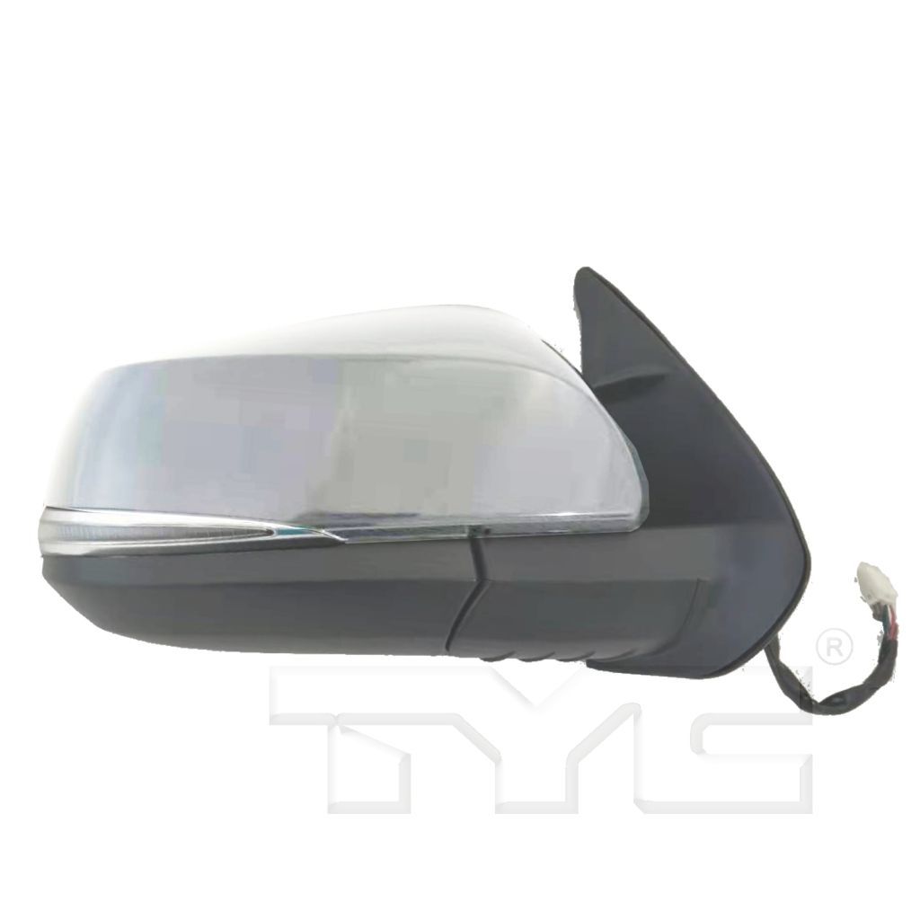 TOYOTA TACOMA DOOR MIRROR RIGHT (Passenger Side) PWR/HTD/SIGNAL (WO/BLIND DETECT)(CHR CVR) OEM#8791004230-PFM 2016-2023 PL# TO1321353