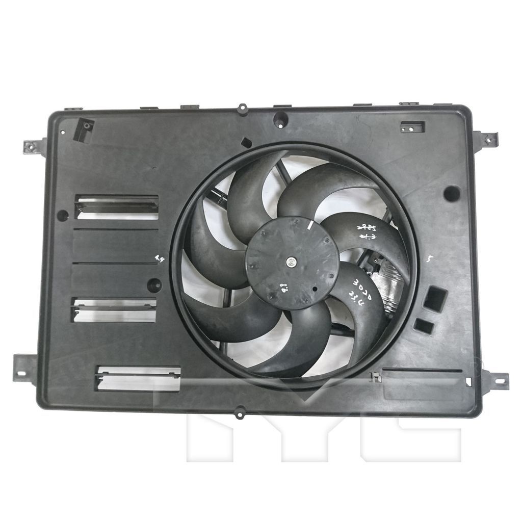 VOLVO VOLVO V60 CROSS COUNTRY RADIATOR & A/C FAN ASSEMBLY (SINGLE FAN) OEM#316868066 2015-2018 PL# VO3115113