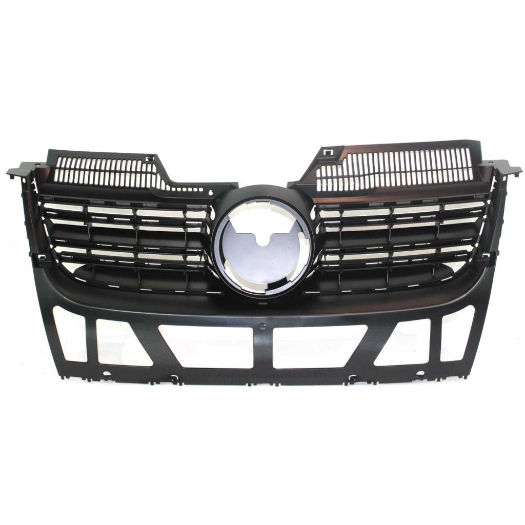 VOLKSWAGEN JETTA SEDAN (GEN 5) GRILLE BLACK (RADIATOR GRL) (W/CHR TYPE)(EXC GLI) OEM#1K5853653C9B9 2005-2010 PL#VW1200139