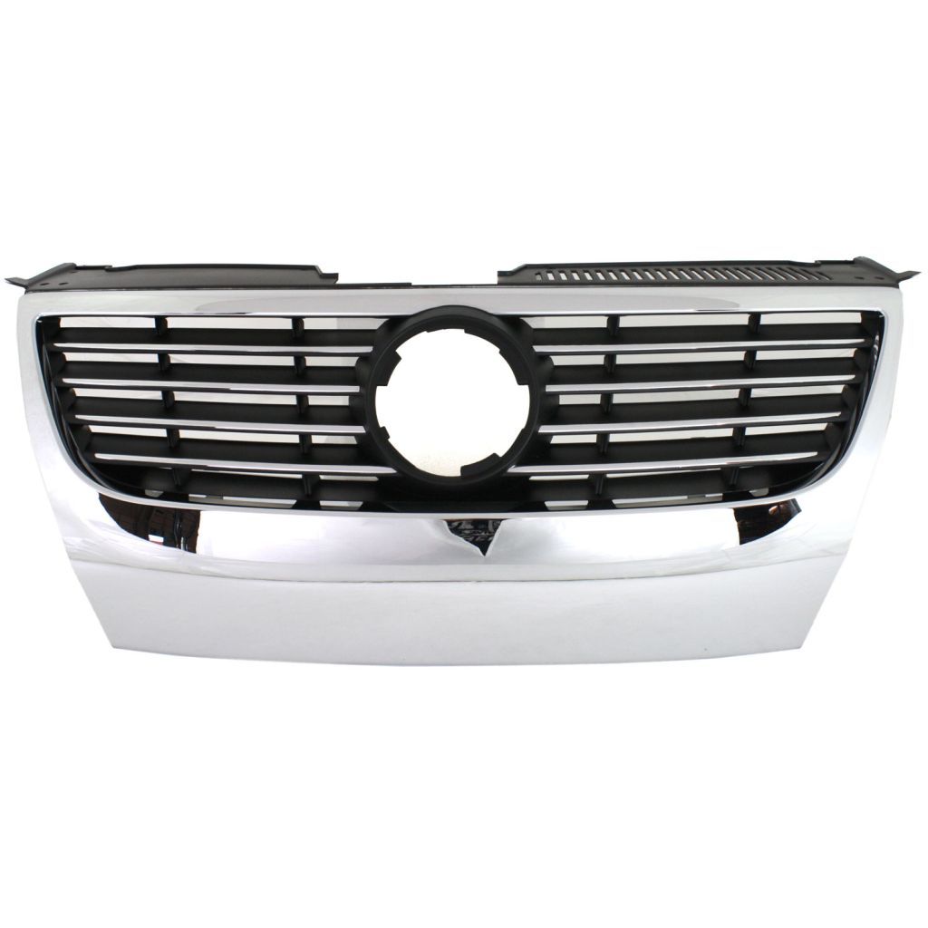 VOLKSWAGEN PASSAT GRILLE ASSEMBLY (W/CHR MLDG)(W/O SENSOR) OEM#3C0853651EPWF 2006-2010 PL#VW1200142