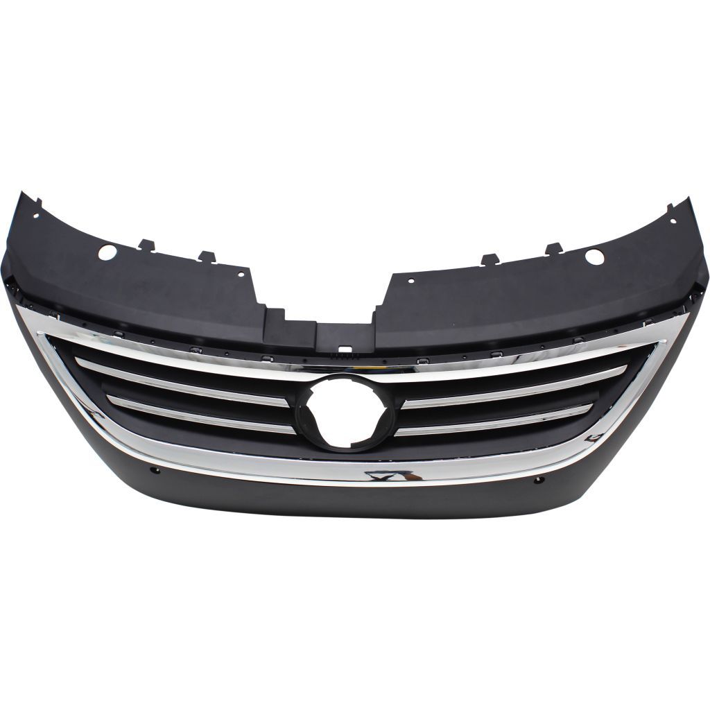 VOLKSWAGEN CC GRILLE (W/DISTANCE SENSOR)(W/CHR MLDG) OEM#3C8853651QGRU 2009-2012 PL#VW1200145