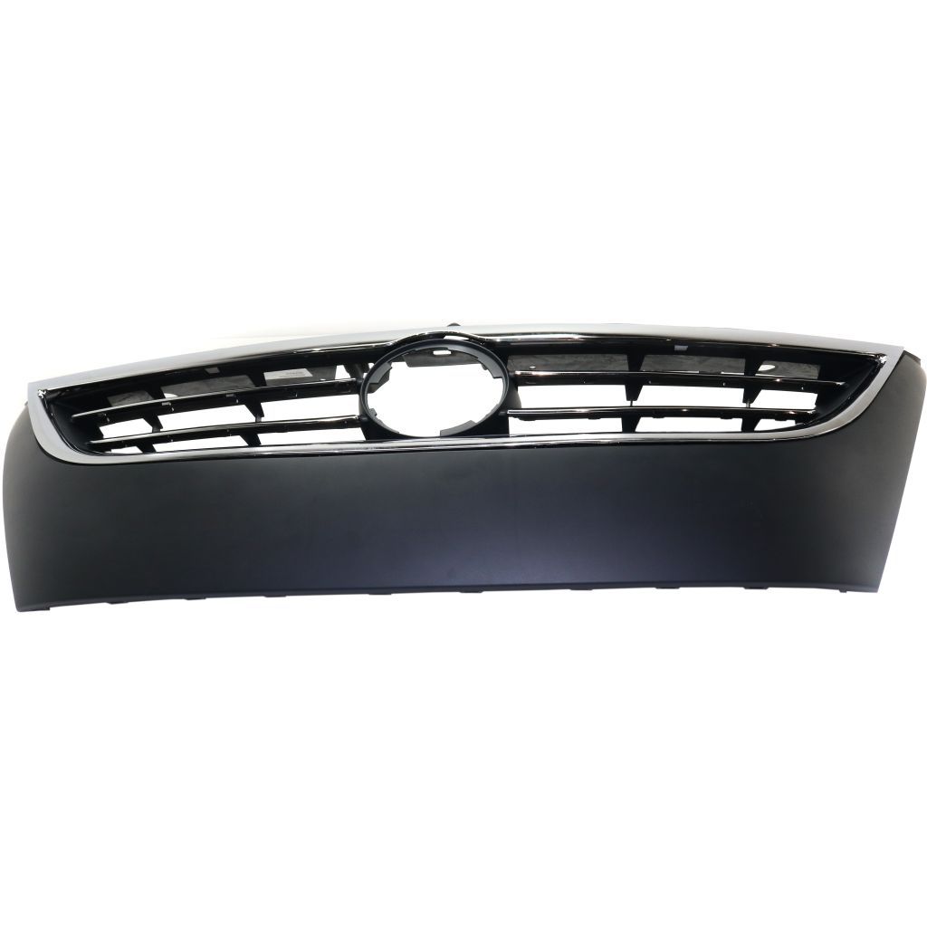 VOLKSWAGEN CC GRILLE (WO/DISTANCE SENSOR)(W/CHR MLDG) **CAPA** OEM#3C8853651PGRU 2009-2012 PL#VW1200146C