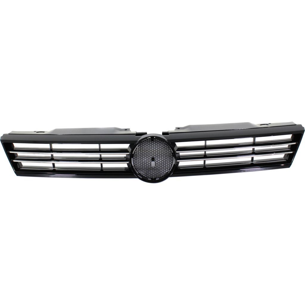 VOLKSWAGEN JETTA SEDAN (EXC GLI) GRILLE ASSEMBLY CHR/BLK OEM#5C6853651AZLL 2011-2014 PL#VW1200149