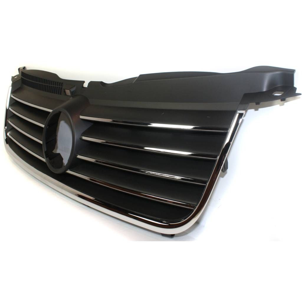 VOLKSWAGEN PASSAT (1PC HEAD/LAMP Design) GRILLE CHR/PTD W/VENT OEM#3B0853651K3FZ 2001-2005 PL#VW1200156