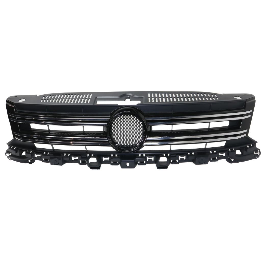 VOLKSWAGEN TIGUAN / TIGUAN LIMITED GRILLE ASSEMBLY CHR/BLK OEM#5N0853651J9B9 2012-2018 PL#VW1200160