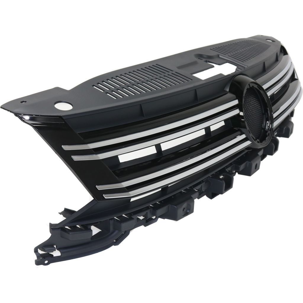 VOLKSWAGEN TIGUAN / TIGUAN LIMITED GRILLE ASSEMBLY CHR/BLK OEM#5N0853651J9B9 2012-2018 PL#VW1200160