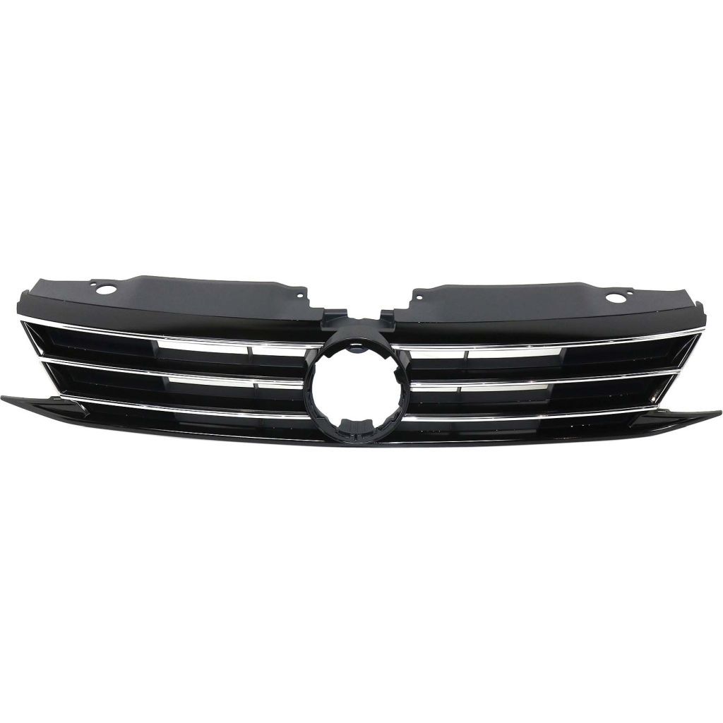 VOLKSWAGEN JETTA SEDAN (EXC GLI) GRILLE ASSEMBLY CHR/BLK OEM#5C6853651AJZLL 2015-2018 PL#VW1200165
