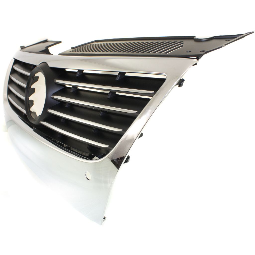 VOLKSWAGEN PASSAT GRILLE ASSEMBLY (W/CHR MLDG)(W/SENSOR) OEM#3C0853651GPWF 2006-2010 PL#VW1210101