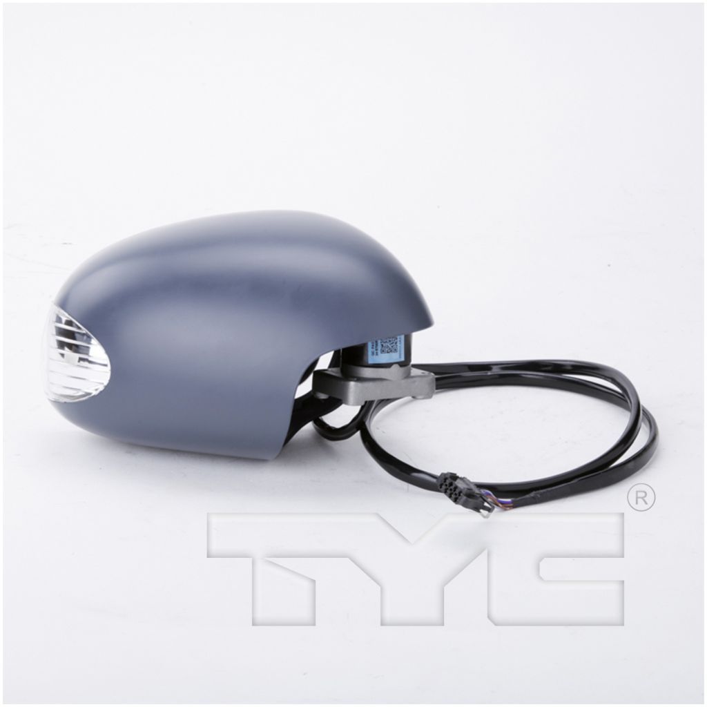 VOLKSWAGEN BEETLE DOOR MIRROR RIGHT (Passenger Side) POWER/HEATED (W/ LAMP) OEM#1C1857508ABGRU-PFM 2001-2010 PL# VW1321133