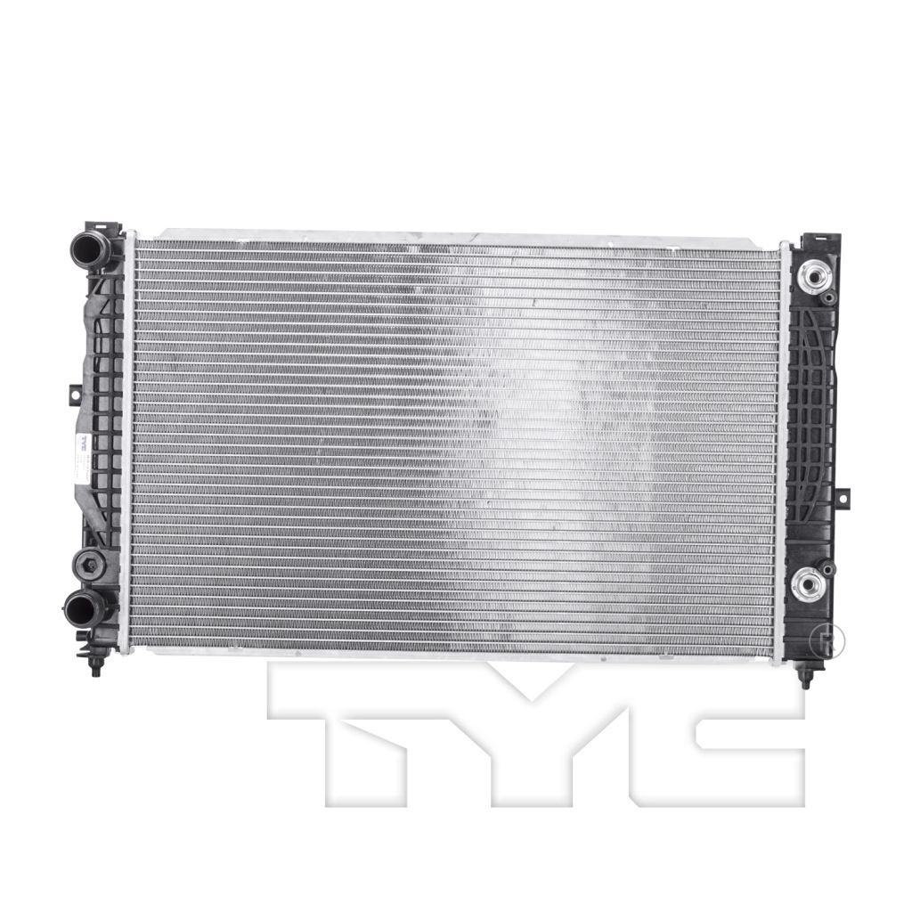 VOLKSWAGEN PASSAT (1PC HEAD/LAMP Design) RADIATOR (4 CYL) OEM#8D0121251BC 2001-2005 PL#VW3010115