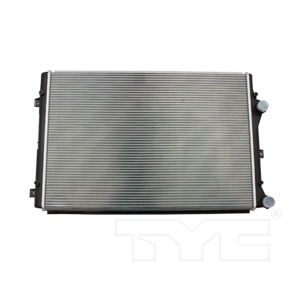 VOLKSWAGEN GLI RADIATOR (2.0L)(inlet & outlet on LEFT (Driver Side) side) OEM#5K0121251AA 2008-2010 PL#VW3010156