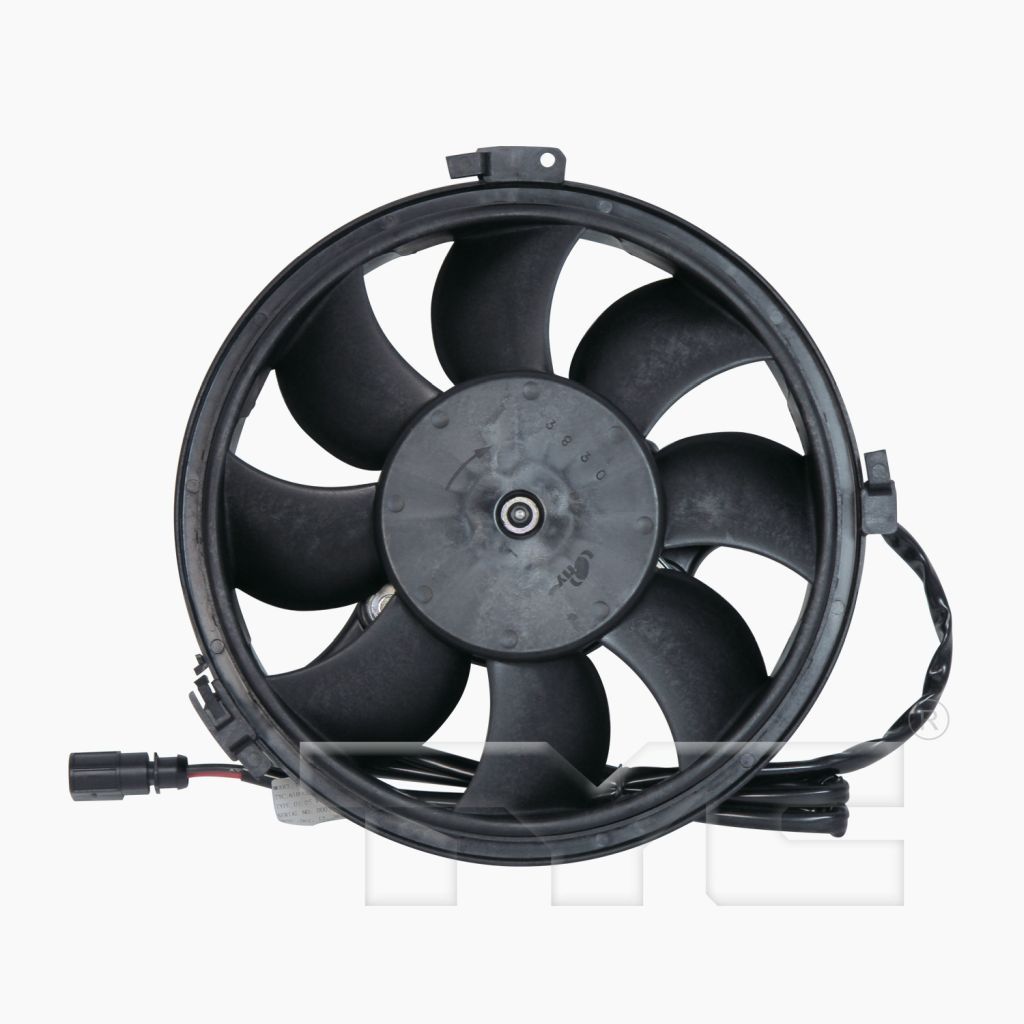 VOLKSWAGEN PASSAT (1PC HEAD/LAMP Design) RADIATOR FAN ASSEMBLY 1.8/2.0/2.8L (Auxiliary) OEM#8D0959455R 2001-2005 PL# VW3115105