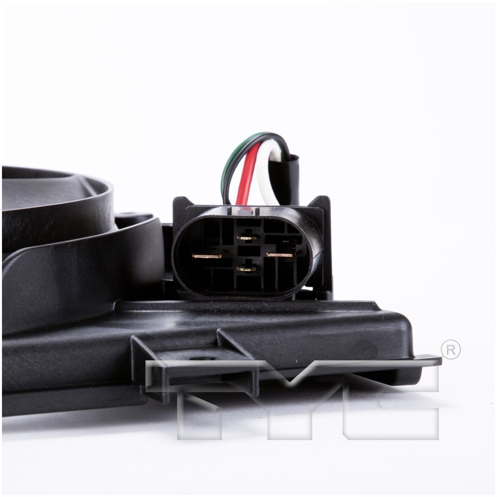 VOLKSWAGEN RABBIT RADIATOR & A/C FAN ASSEMBLY (2.5L)(DUAL FAN) OEM#1K0959455ET-PFM 2006-2009 PL# VW3120100